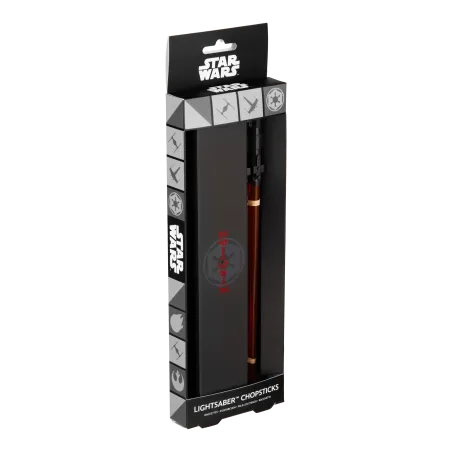 Paladone - Coppia Bacchette per sushi con astuccio - Lightsaber Star Wars